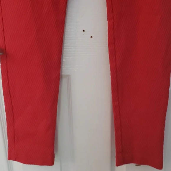 Mercer & Madison Red Textured Leggings - Picture 5 of 14